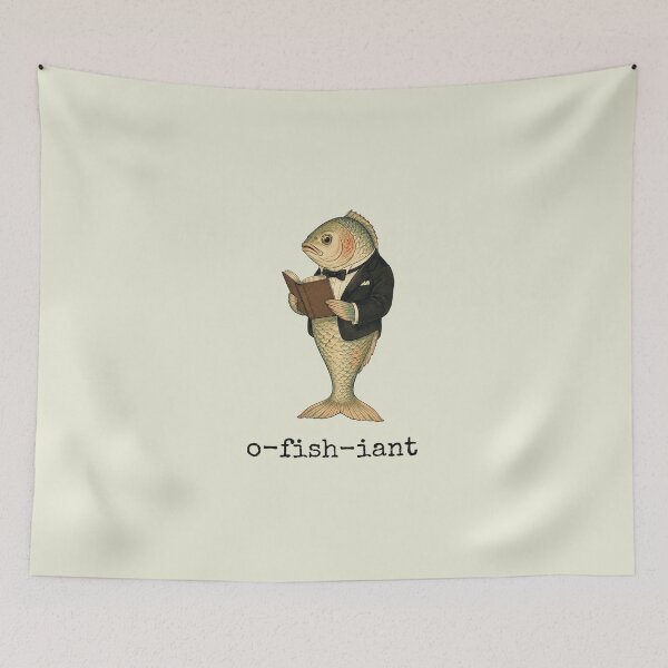 Item preview, Funny Fisherman O-fish-iant designed and sold by Vonravenn.