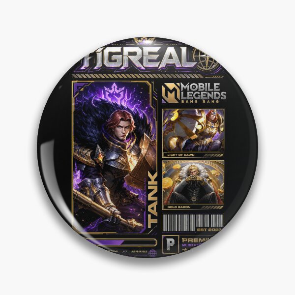 Item preview, Mobile Legends: Tigreal designed and sold by Green Sama.
