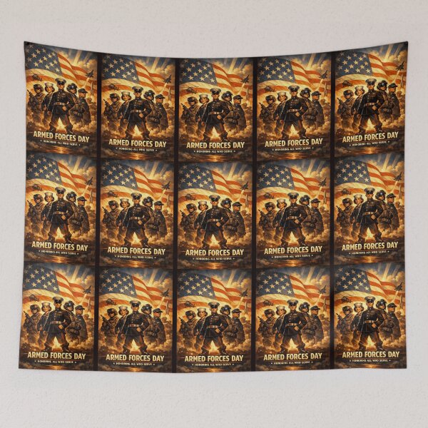 Item preview, Armed Forces Day - A tribute to the men and women of military service designed and sold by  ViralVisionsCreating .