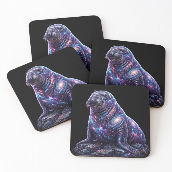 Item preview, Funny Galaxy Elephant Seal Wildlife Graphic designed and sold by bilal sibgui.