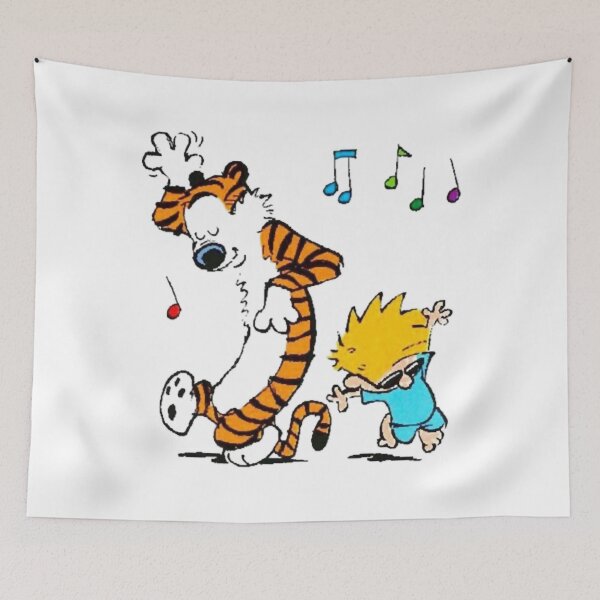 Item preview, Calvin And Hobbs Dance designed and sold by ru-gukaro.