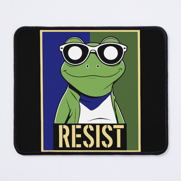 Item preview, Resist Portland Frog | Symbol of Resistance and Strength designed and sold by ArtsyExplorer.