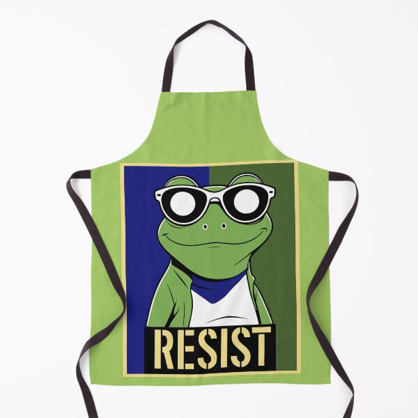 Item preview, Resist Portland Frog | Symbol of Resistance and Strength designed and sold by ArtsyExplorer.