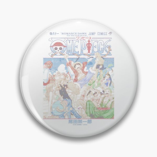 Item preview, One Piece ASCII Art Vintage Anime Design designed and sold by DWZ Design.