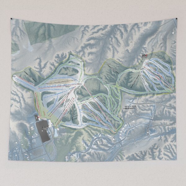 Item preview, Nub's Nob Resort Trail Map designed and sold by Mapsynergy.
