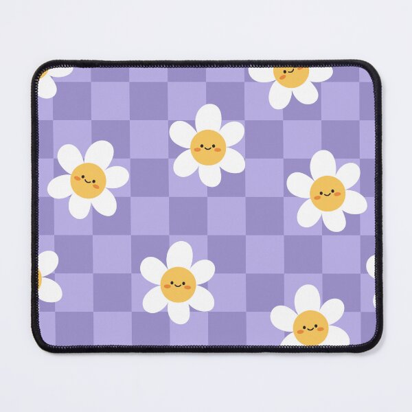 Item preview, Cute Daisy Pattern on Purple Checkered Case designed and sold by aSLOvelas.