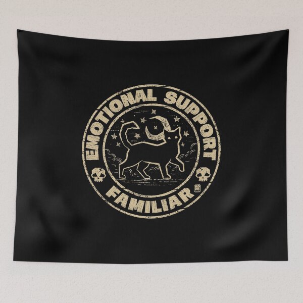 Item preview, Emocional Support Familiar designed and sold by World Domination For Cats ®.