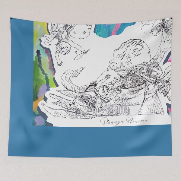 Item preview, Strange Heaven - Big Creation (ink drawing by ACCI) designed and sold by VanyssaGraphics.