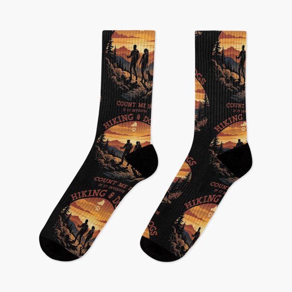 Item preview, Hiking and Dogs Count Me In Outdoor Adventure designed and sold by d247.