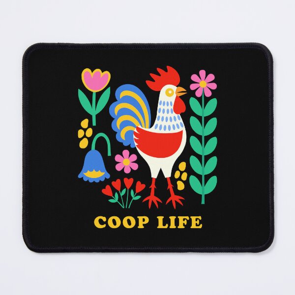 Item preview, Coop Life Scandinavian Folk Art Rooster Farmer designed and sold by AntiqueImages.