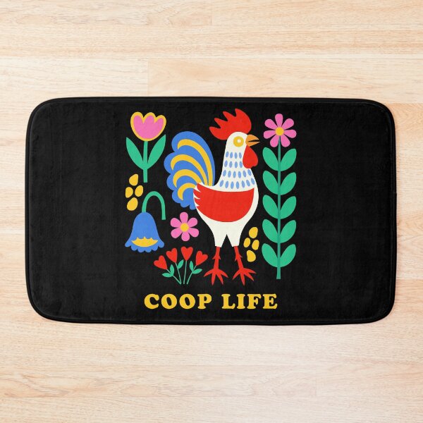 Item preview, Coop Life Scandinavian Folk Art Rooster Farmer designed and sold by AntiqueImages.