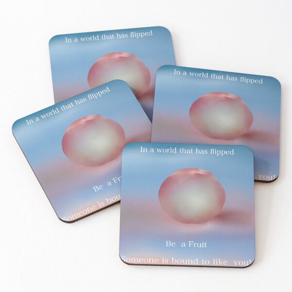 Item preview, be a fruit - funny whimsical inspirational quote designed and sold by simplyart767.