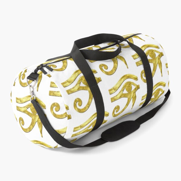 Artikelvorschau, Metallic Gold Eye of Horus Egyptian Protection Symbol entworfen und verkauft von FlatInkStudio.