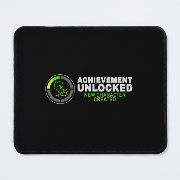 Item preview, Achievement Unlocked New Character Created Father's Day Gift for Gamer Dad designed and sold by Say It With Ink.