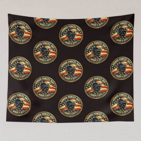 Item preview, Armed Forces Day - A tribute to the men and women of military service designed and sold by  ViralVisionsCreating .