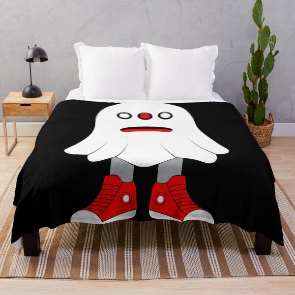 Item preview, Three-Eyed Ghost in Red Sneakers – Weirdcore Hypebeast Aesthetic designed and sold by MADBULL7.