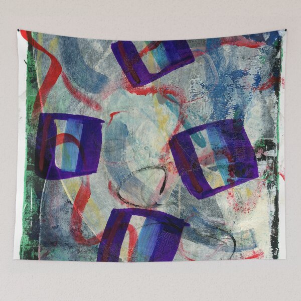 Item preview, The Fall Of Purple Cube Life designed and sold by ElvisSantanaArt.