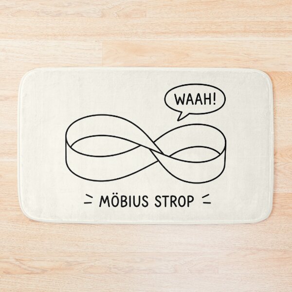 Item preview, Mobius Strop Funny British Slang Math Pun Physics Joke designed and sold by eldram.