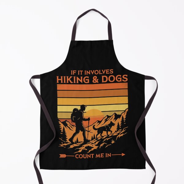 Item preview, Hiking and Dogs Count Me In Outdoor Adventure designed and sold by d247.
