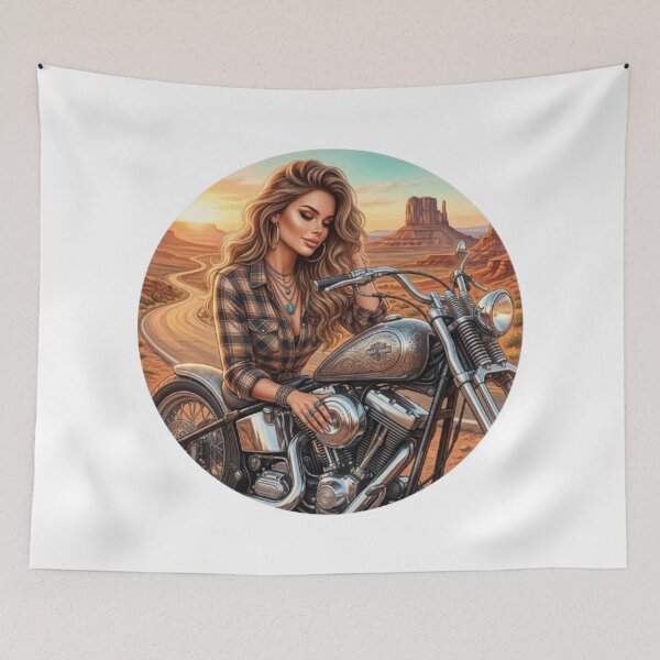 Item preview, "Biker Rebels: The Feminine Elegance" designed and sold by CHRIST5000.
