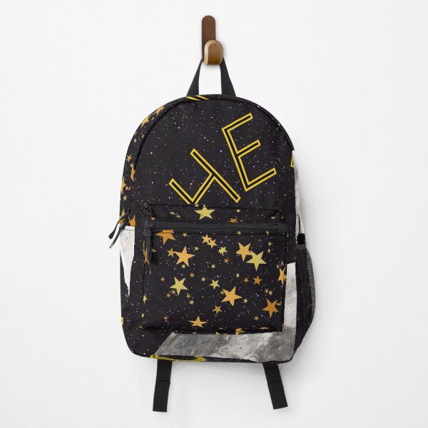Item preview, Gold stars and the moon night Art designed and sold by FahdSpaceArt.