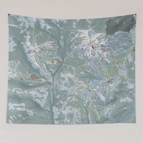 Item preview, Big Sky & Yellowstone Club Trail Map designed and sold by Mapsynergy.