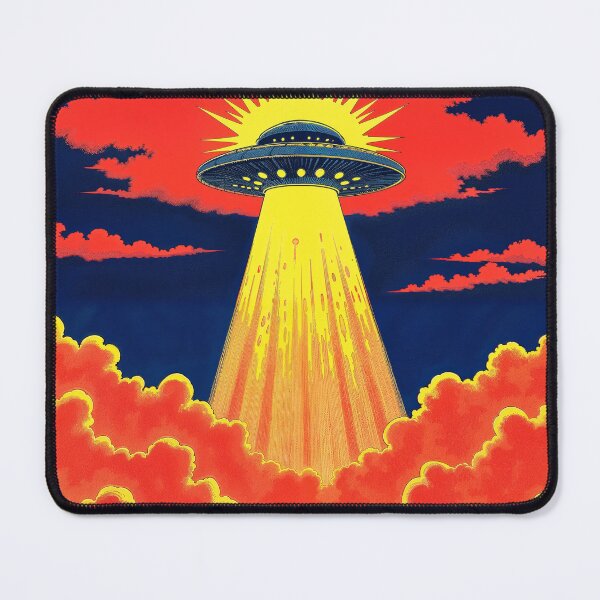 Item preview, ufo in the clouds designed and sold by Mike Kiev art.