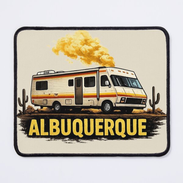 Item preview, Albuquerque Desert RV Retro Chemistry Design designed and sold by Hibiskusmond.