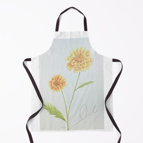 Item preview, Autumn - October Watercolor Flower - Marigold: Devotion designed and sold by MiniRadiance.