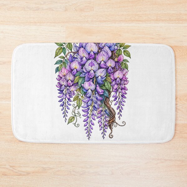 Item preview, Delicate Wisteria designed and sold by PaintedbyCarol.