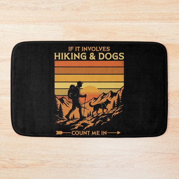 Item preview, Hiking Dogs Count Me In Outdoor Adventure Lover designed and sold by d247.