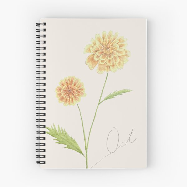 Item preview, Autumn - October Watercolor Flower - Marigold: Devotion designed and sold by MiniRadiance.