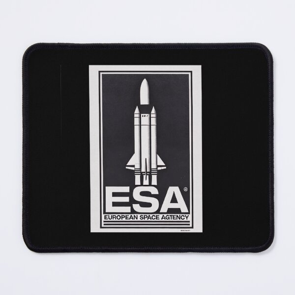 Item preview, European Space Agency Inspired Retro Space Exploration Emblem Design designed and sold by TEEJAMBOREE.