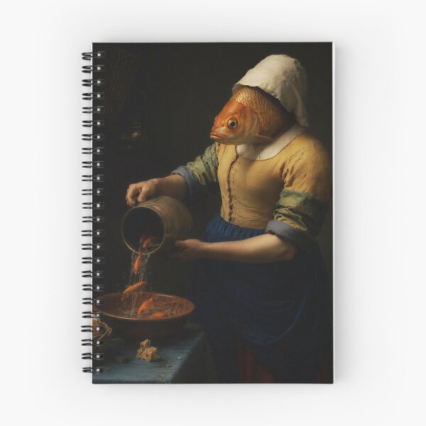 Item preview, The Fishmaid of Delft – Surreal Dutch Golden Age Parody designed and sold by Image Creative.