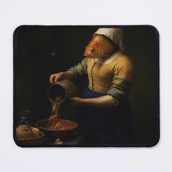 Item preview, The Fishmaid of Delft – Surreal Dutch Golden Age Parody designed and sold by Image Creative.