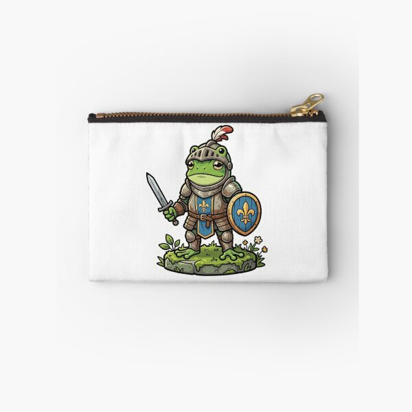 Item preview, Brave Frog Knight – Tiny Sword & Shield Fantasy Cartoon Adventure designed and sold by ArtsyExplorer.