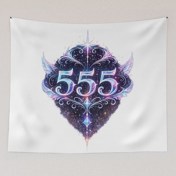 Item preview, Cosmic Angel Number 555 Energy Design designed and sold by HiteshArt111.