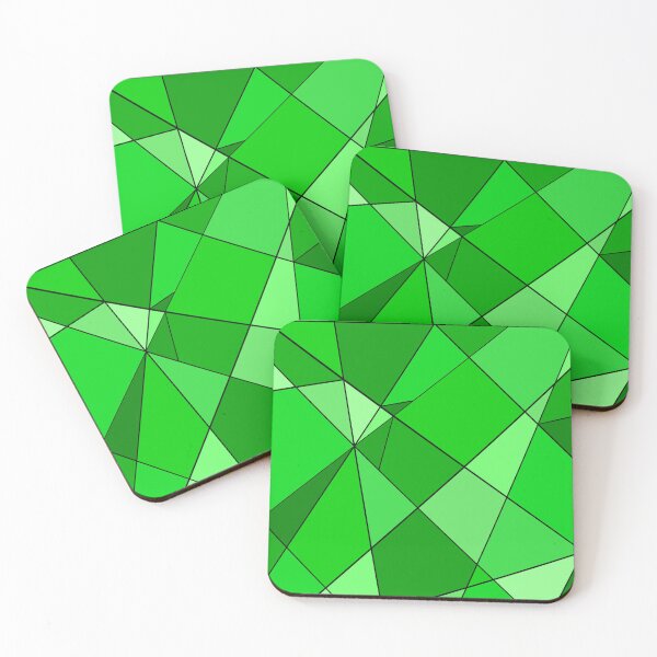 Item preview, Green Stained Glass designed and sold by IYDA-Art.