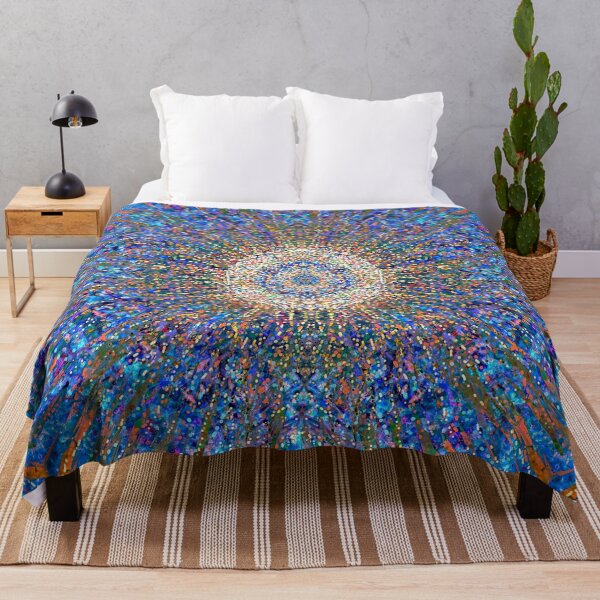 Item preview, Pulsating Mandala of Cosmic Energy – Neon Abstract designed and sold by Paolo-Bandal.