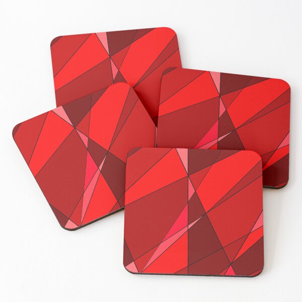 Item preview, Red Stained Glass designed and sold by IYDA-Art.