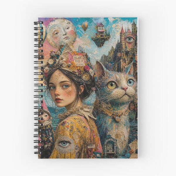 Item preview, FANTASTICAL NOISE — Surreal Creature Collage Poster designed and sold by Jandedan.