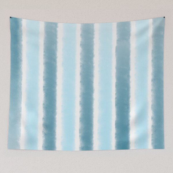 Item preview, Watercolor stripe - Blue designed and sold by Pattern Pie.