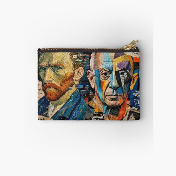 Item preview, MASTERS REMIX — Mixed‑Media Collage Poster (Van Gogh, Picasso & More) designed and sold by Jandedan.