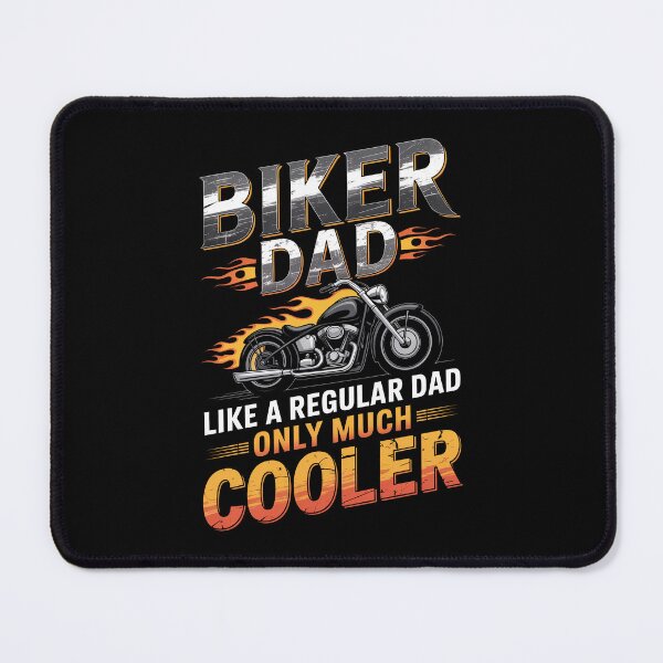 Item preview, Biker Dad Like a Regular Dad Only Much Cooler Father's Day Gift for Motorcycle Dad designed and sold by Say It With Ink.