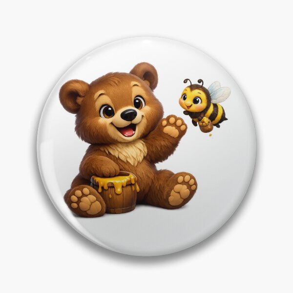 Item preview, Honey bear and the bumblebee designed and sold by SHRIVISH.