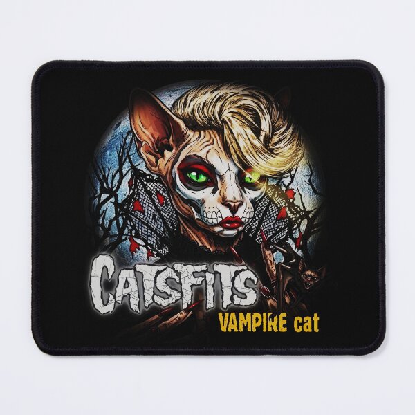Item preview, Gothic Sphynx Vampire Cat Skull Horror | Dark Halloween Aesthetic designed and sold by SpainDesign77.