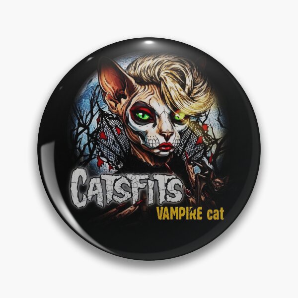 Item preview, Gothic Sphynx Vampire Cat Skull Horror | Dark Halloween Aesthetic designed and sold by SpainDesign77.