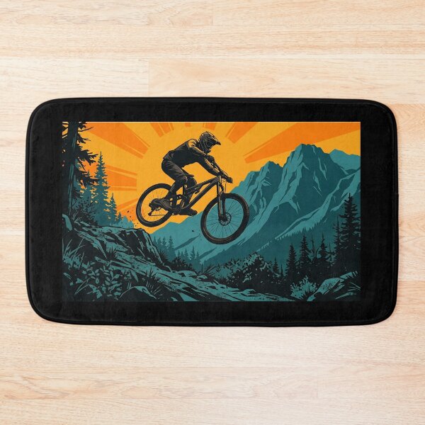 Item preview, Sunset, mountains and downhill designed and sold by Terra Track Art.