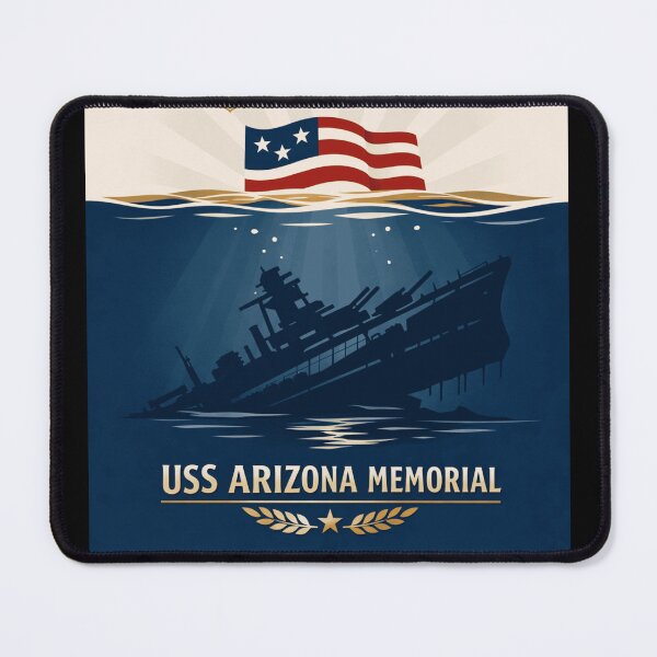 Item preview, USS Arizona Memorial  designed and sold by  ViralVisionsCreating .