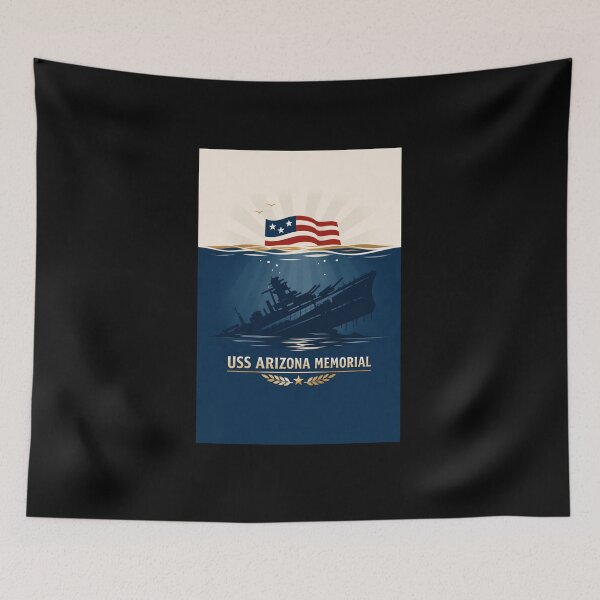 Item preview, USS Arizona Memorial  designed and sold by  ViralVisionsCreating .